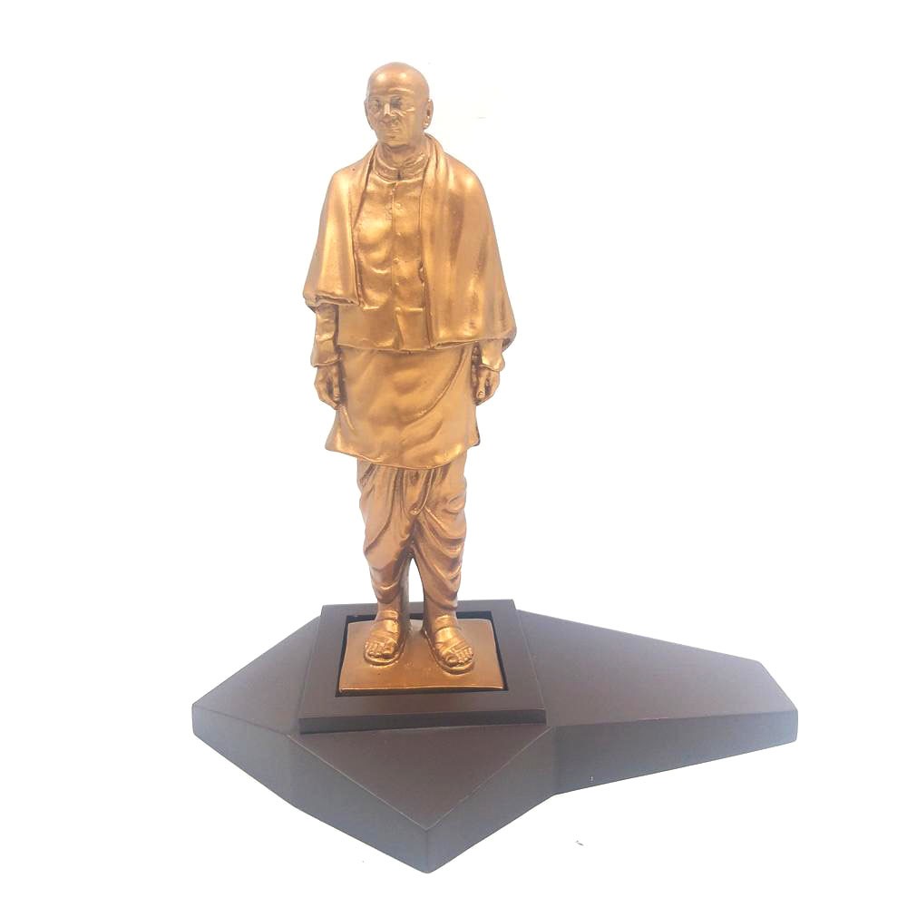 Fiber Vallabhbhai Patel Standing Show Piece H 10"